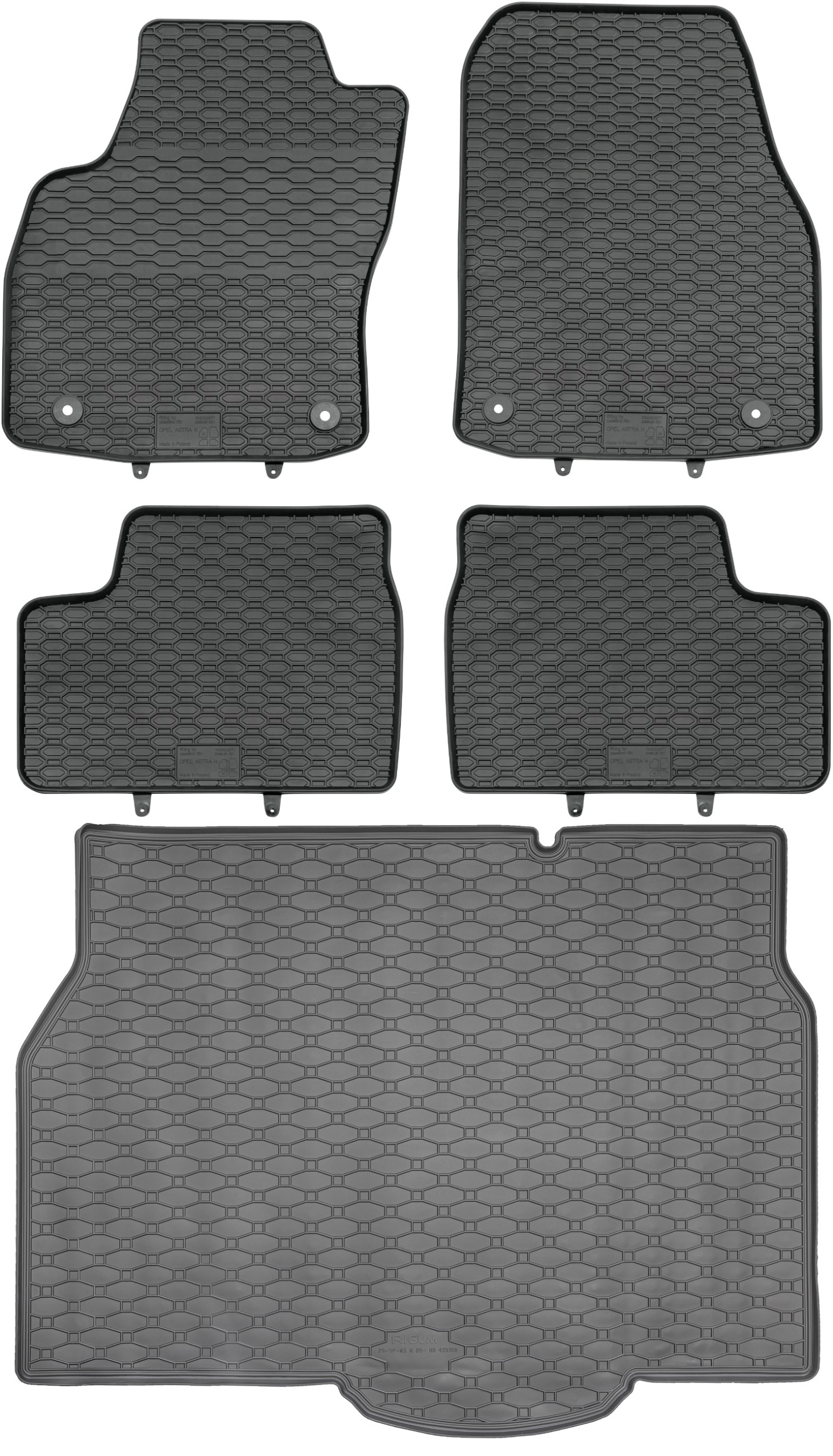 Opel Astra III H Hatchback od roku 2004-2014. Koberce rohož do auta