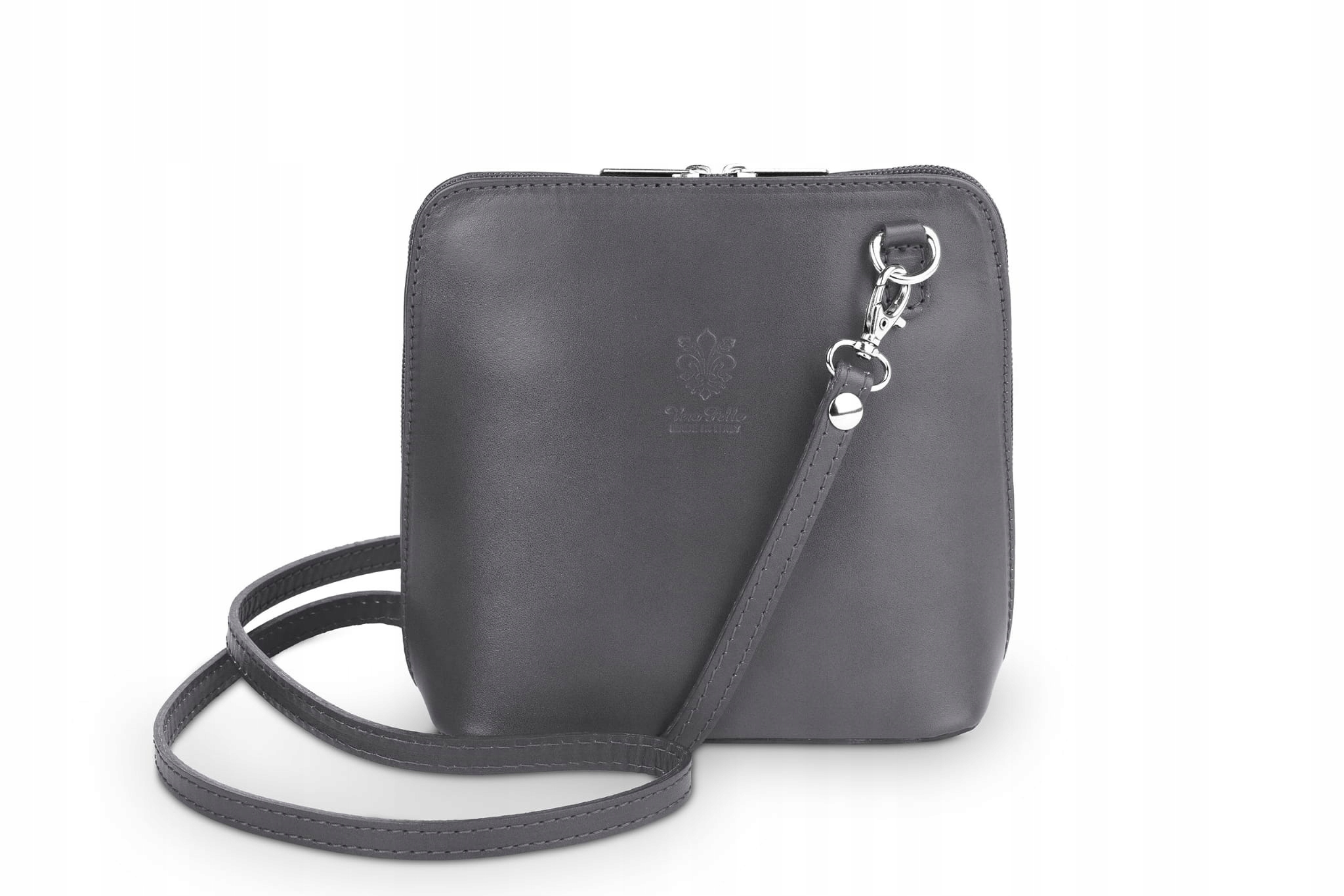 

Torebka Skóra listonoszka Vera Pelle Mini Antracyt