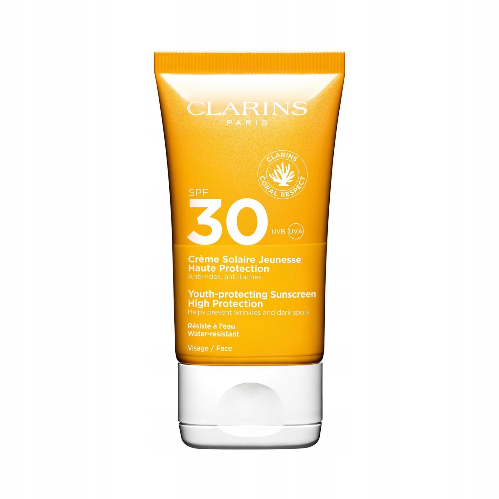 Clarins Sun Face Cream SPF30, 50 ML Opalovací krém na obličej SPF30, 50 ml