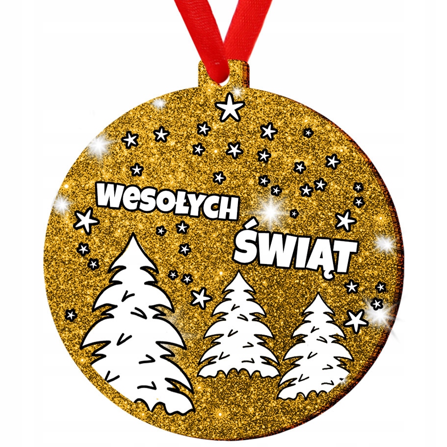 

Brokat Bombka Brokatowa Na Choinkę Swięta