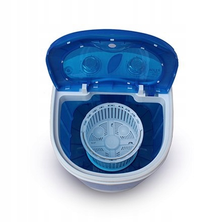 Adler Washing machine AD 8051 , Top loading, Washi Kolor dominujący niebieski