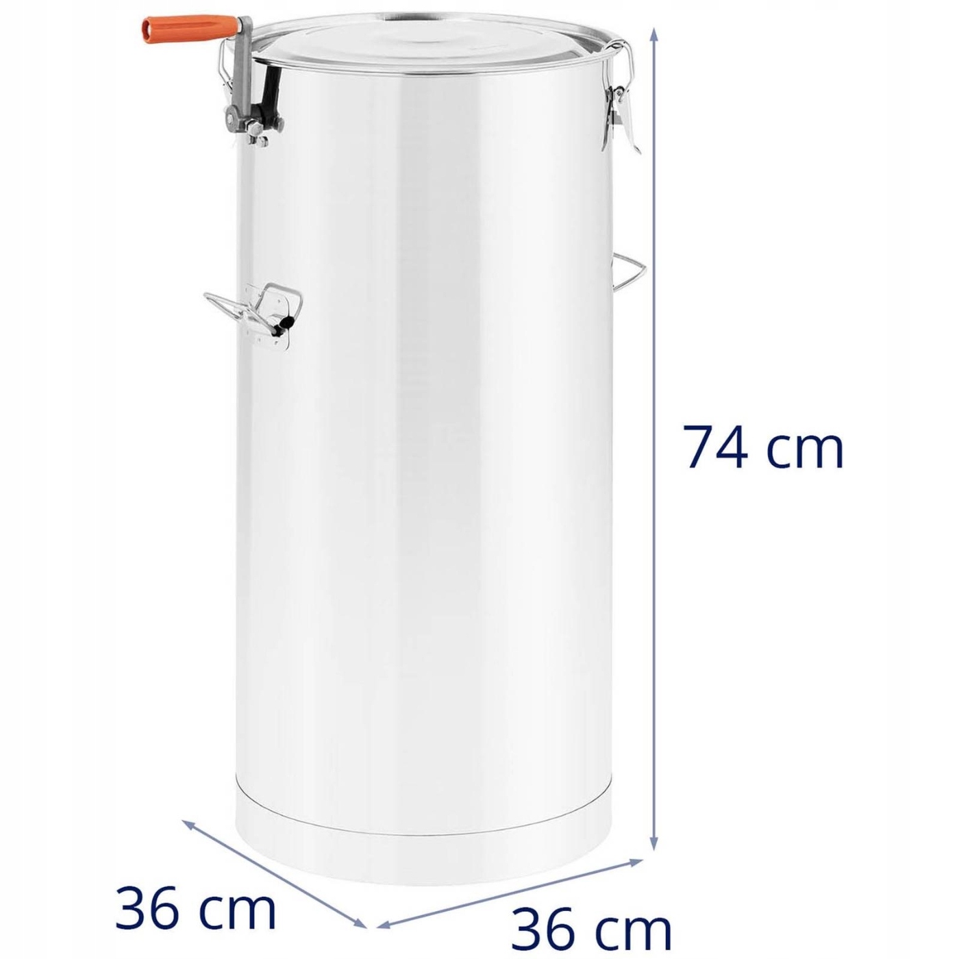 MIODARKA KASETOWA 2-RAMOWA MIODZIARKA MIODU RĘCZNA Waga produktu z opakowaniem jednostkowym 9 kg