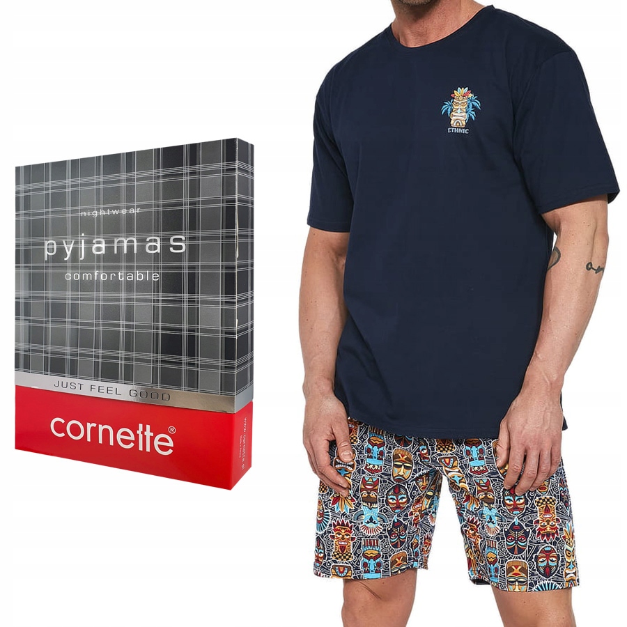 

Męska piżama Cornette Ethnic kr. ręk. 326/109 r XL