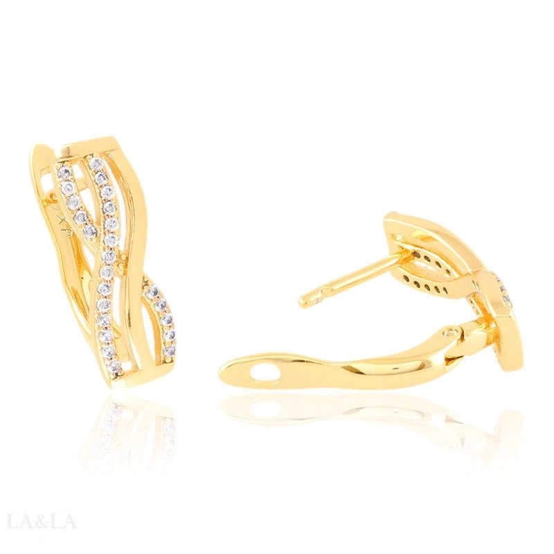 Kolczyki codzienne z kryształkami Xuping