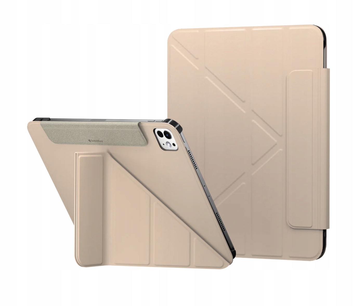 Púzdro pre iPad Pro 11" 2024/M4, ružovo-pieskové
