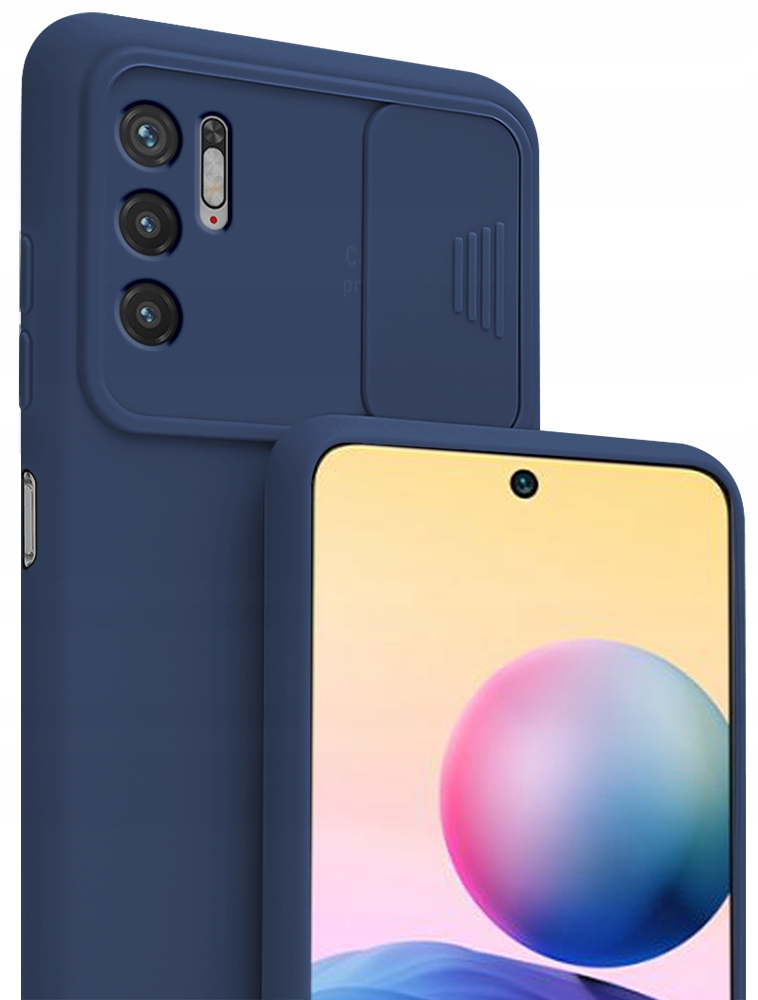 

Etui Silicone CamShield Szkło do Xiaomi Note 10 5G