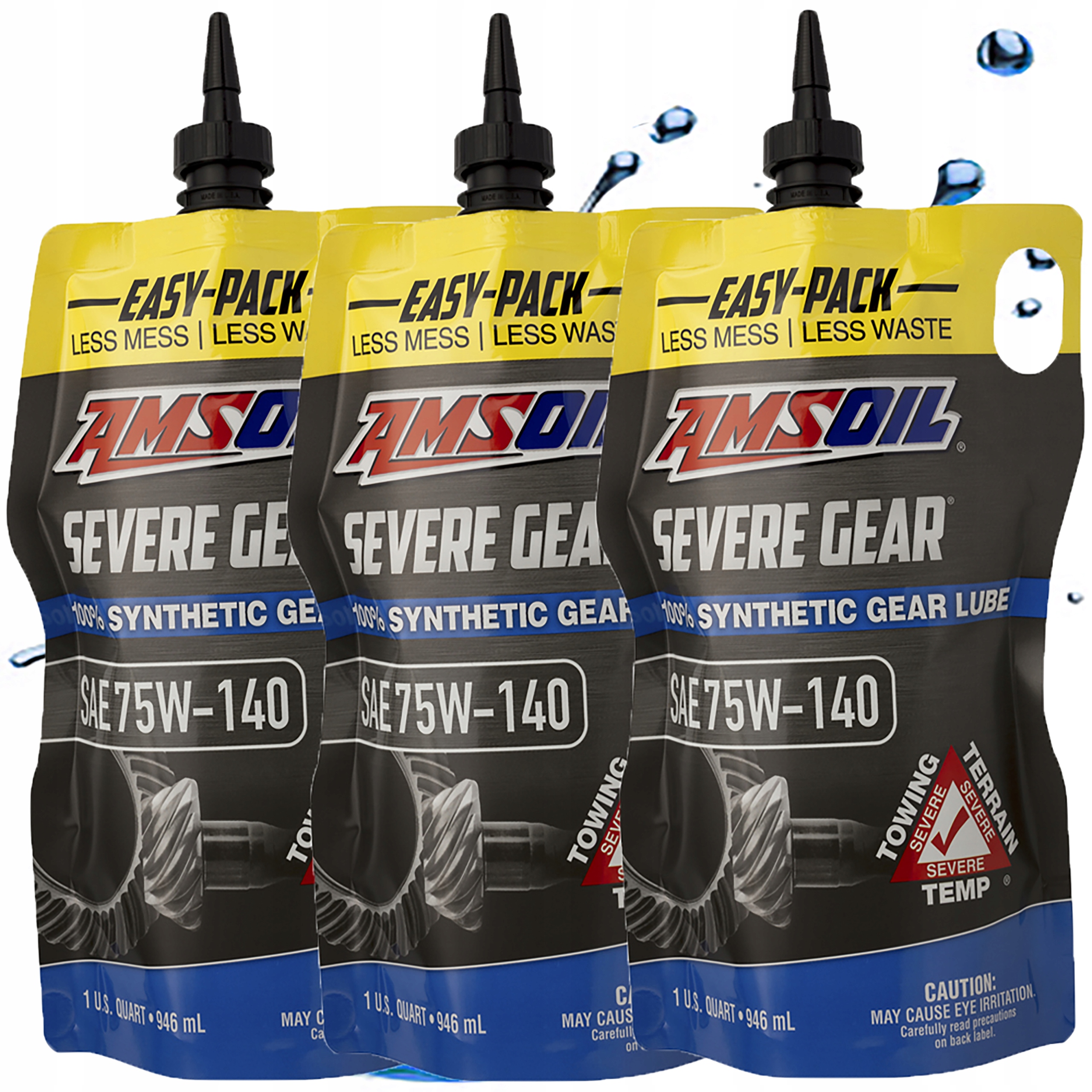 Prevodový Olej Amsoil 75V140 100 % Synthetic Severe Gear Ep Lube 2,8L