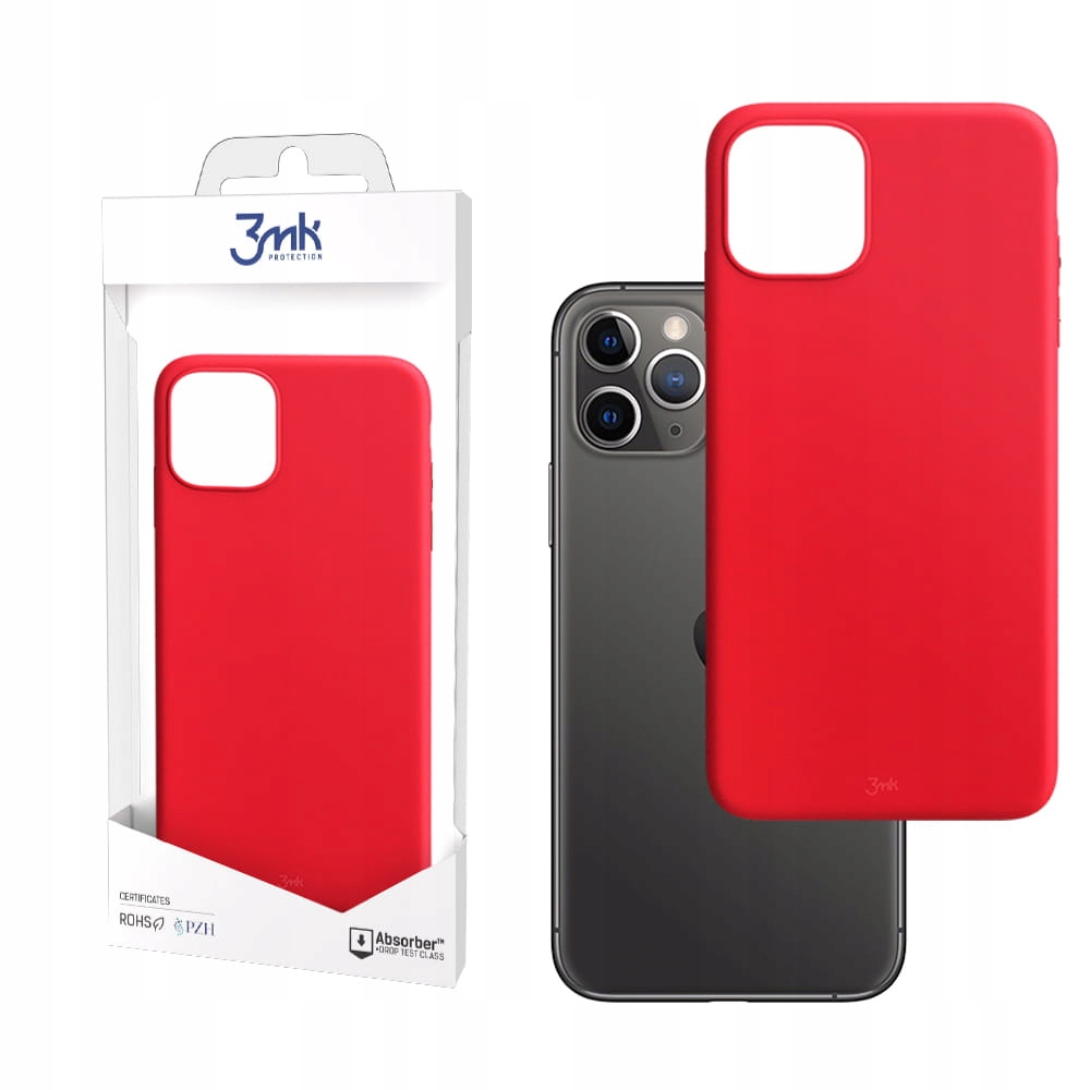 

Czerwone odporne etui do iPhone 11 Pro 3mk Case
