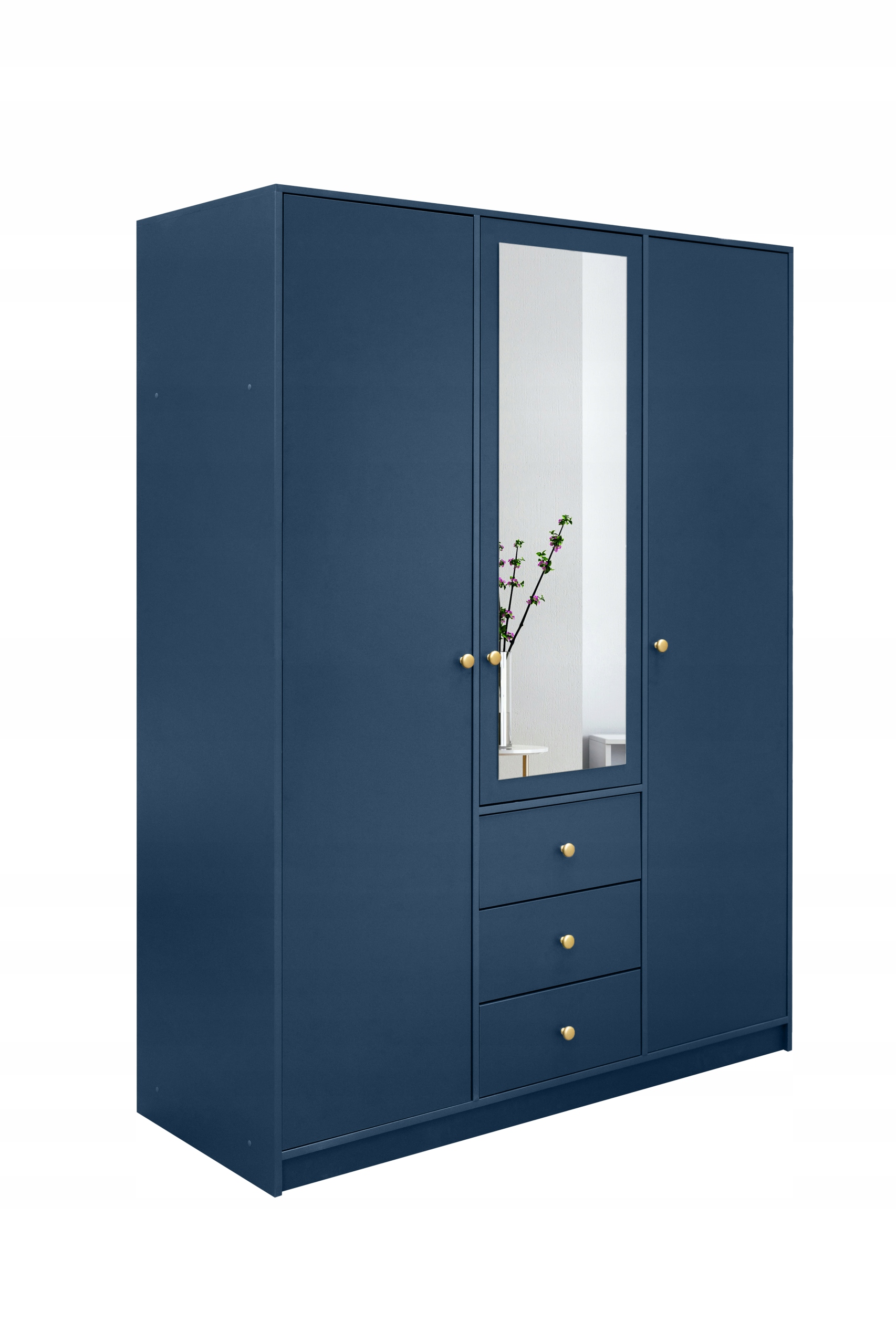 Szafa 3D + komoda SIENA komplet mebli młodzieżowych do salonu sypialni Liczba elementów w zestawie 2