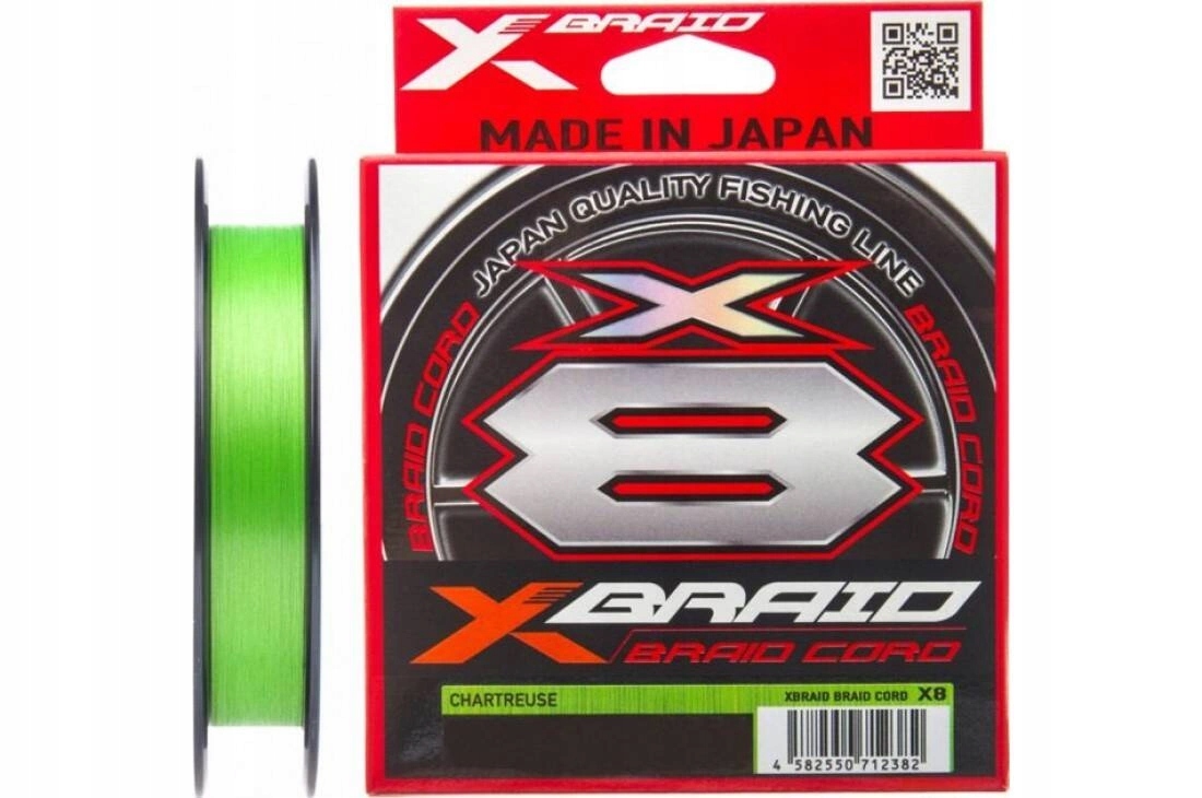 Plecionka Ygk X-Braid Cord X8 150m #0.3 Pe 0.09mm 8lb 3.6kg