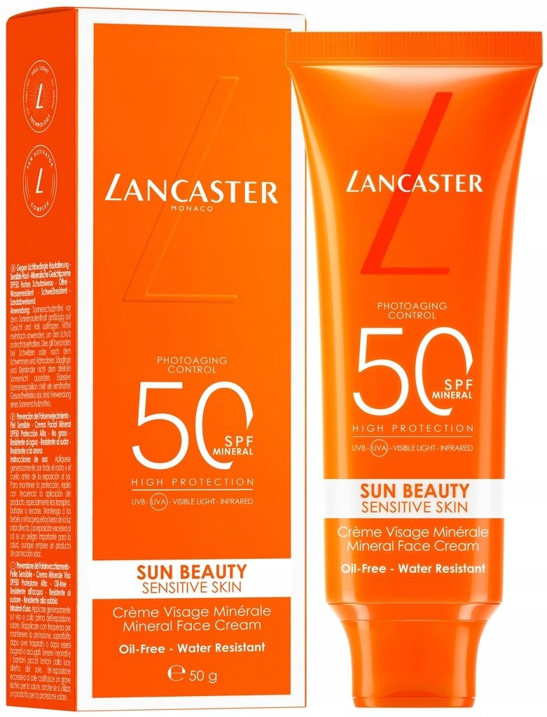 Krém na opalování Lancaster 50 Spf 50 ml poškozená krabička