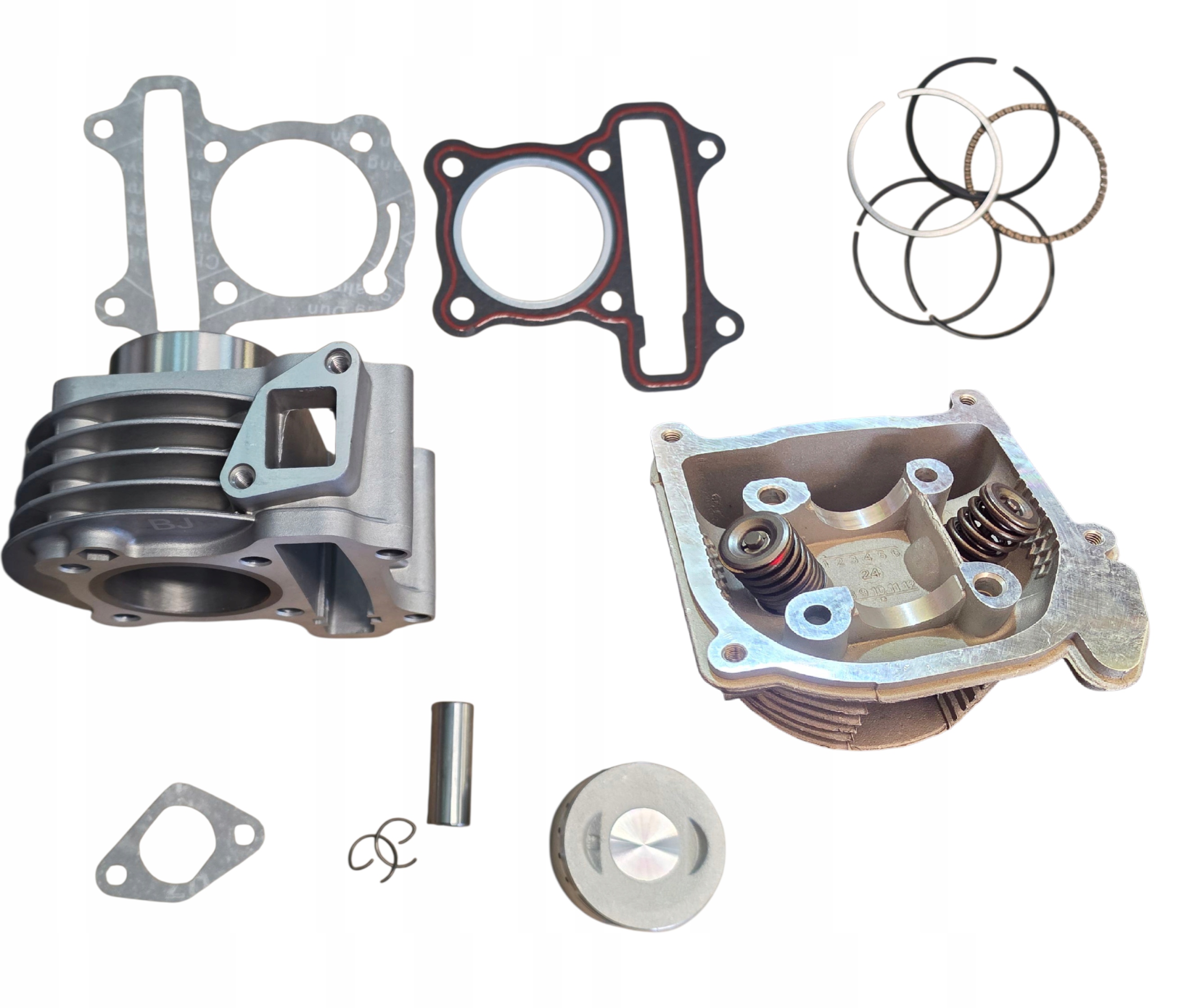 Cylinder Hlava Skútr 4T 80 47 mm Romet Zipp