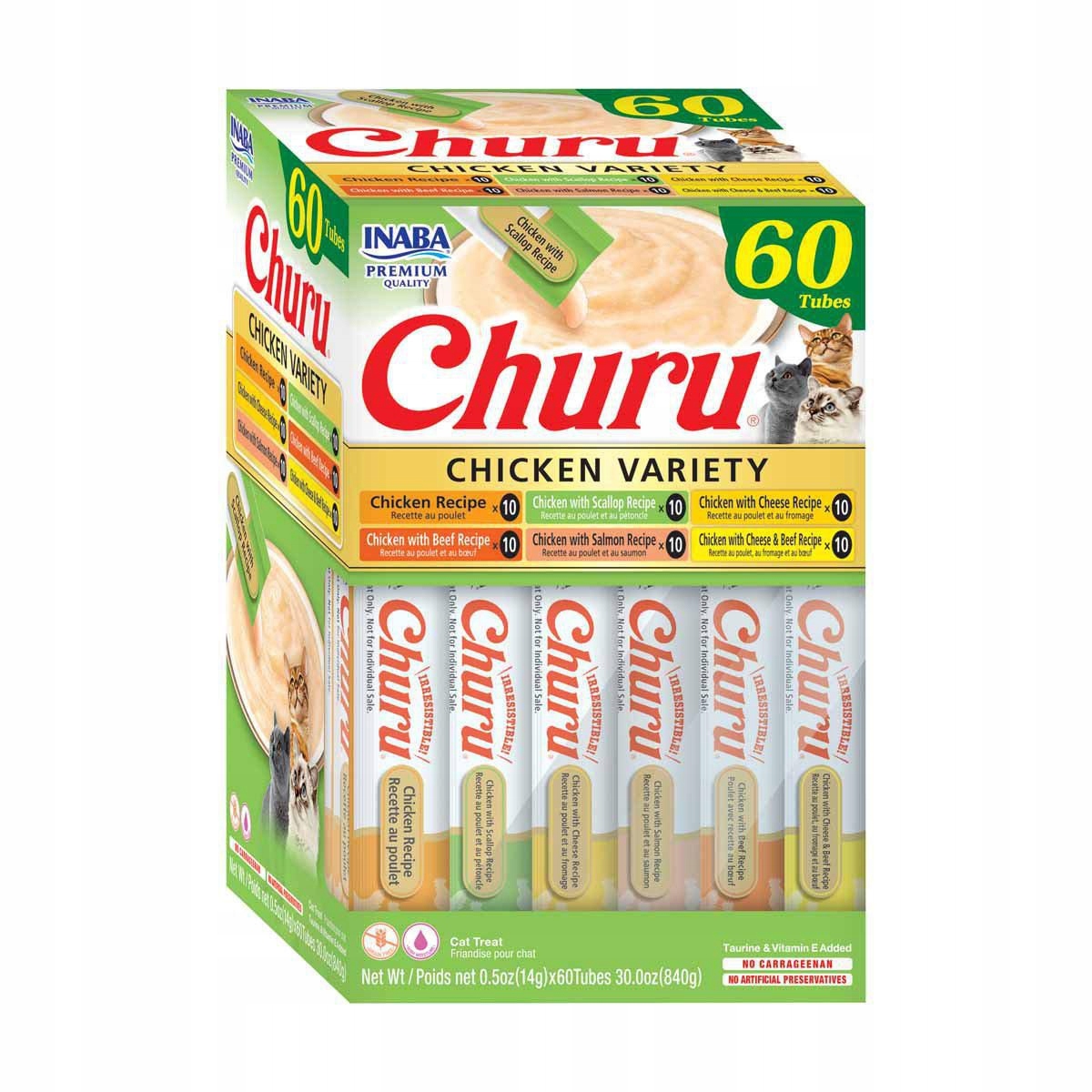 Churu Kuřecí Varianty 60 Ks