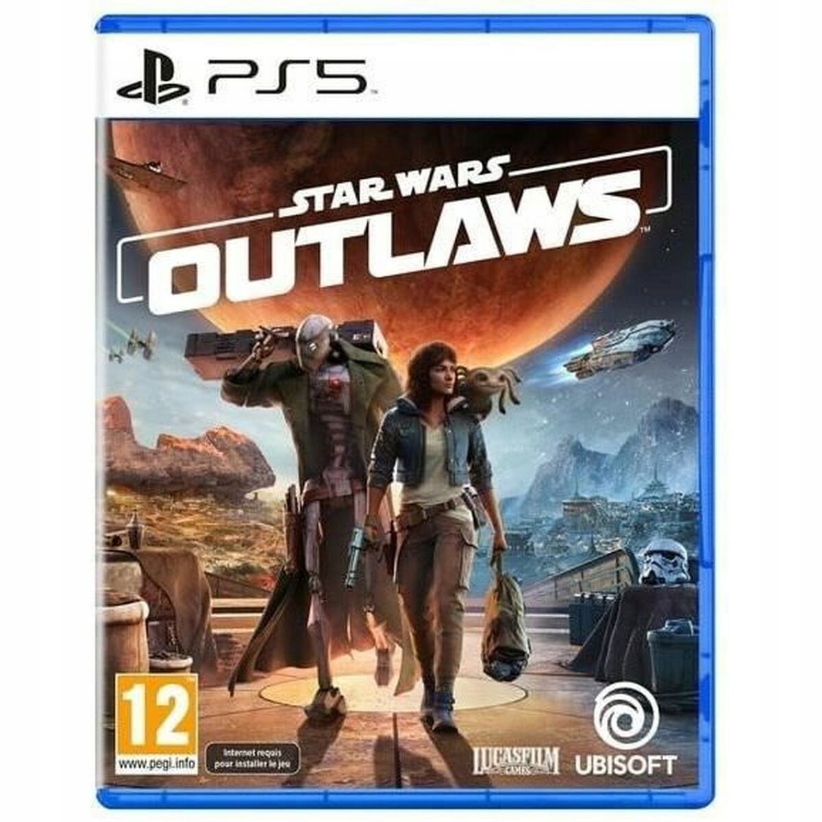 Gra wideo na PlayStation 5 dla fanów Star Wars: Outlaws, Ubisoft, Francja