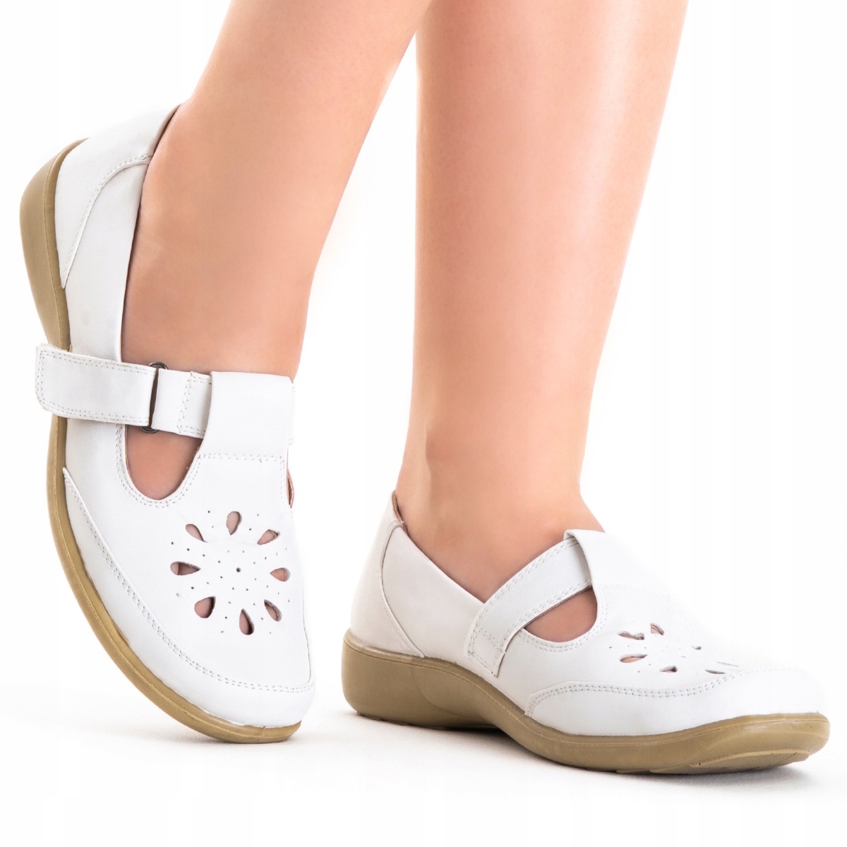 

Półbuty Szersze miękkie wkł.SKÓRA lekkie Wojtyłko