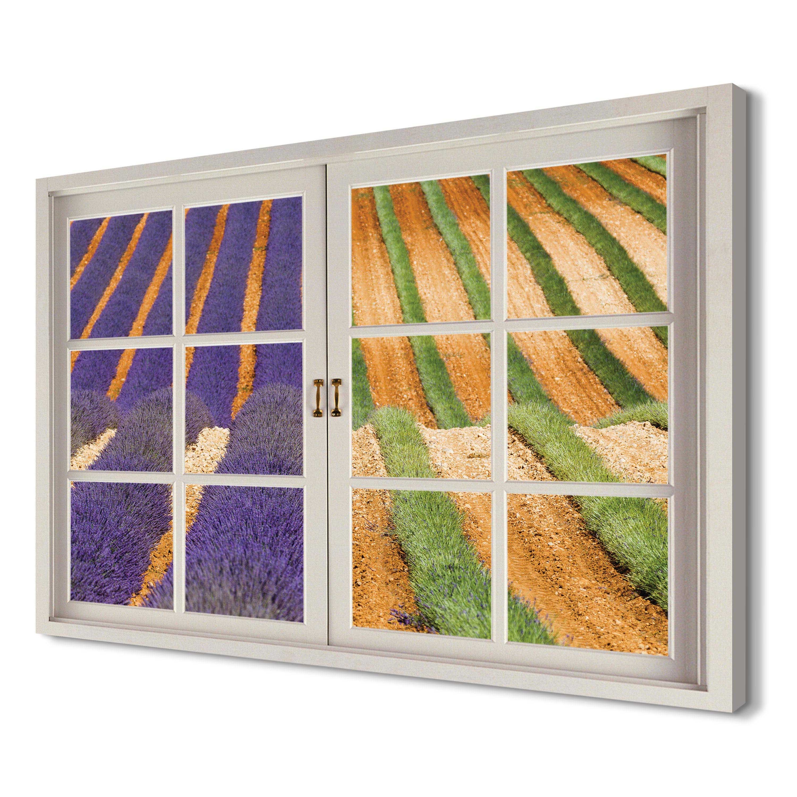 

Prowansja Francja do kuchni 120x80 Obraz okno 3d