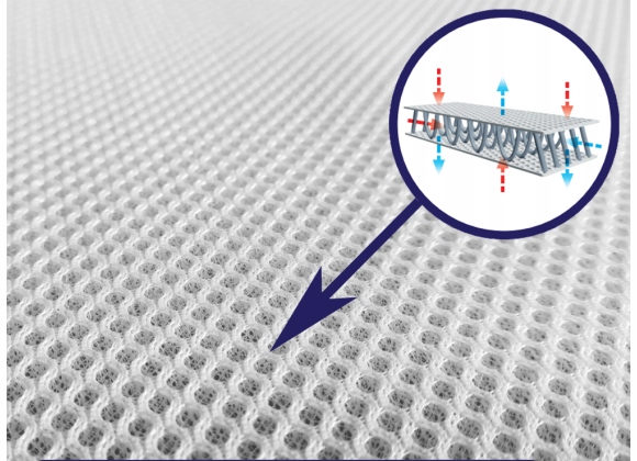 MATERAC DO KOJCA 100x100 ŁÓŻECZKA PIANKOWY ODDYCHAJĄCY DLMG08 RUCKEN Marka RUCKEN