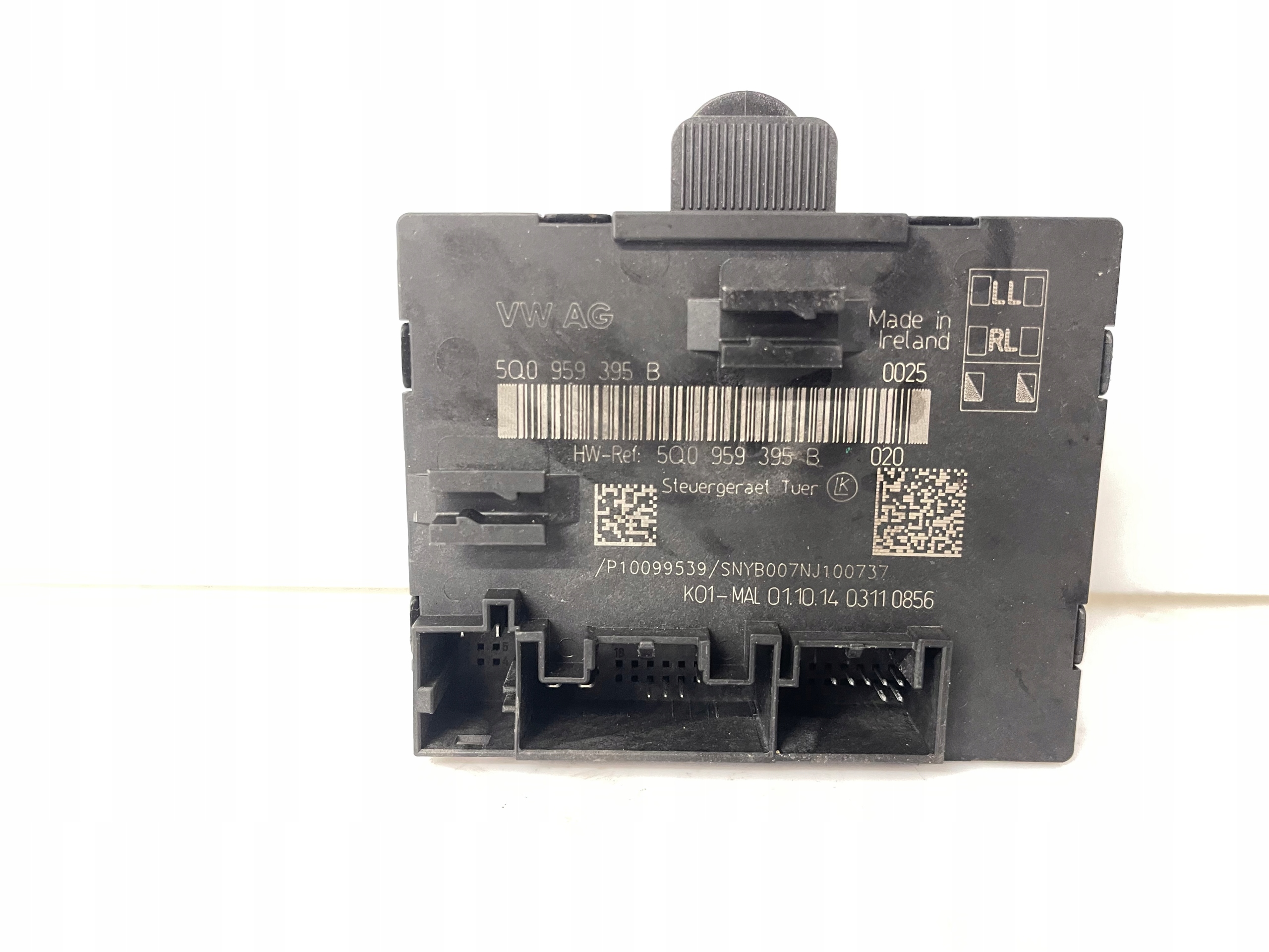 module control unit door right rear part rear. AUDI A3 8V 2012-2016 5Q0959395B