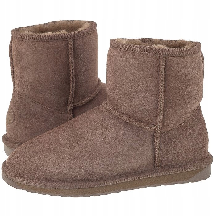 Dámské kozačky Emu Australia Stinger W10003 Hnědé