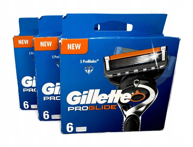 Gillette Proglide náplně do holicího strojku 5 břitů 6 kusů