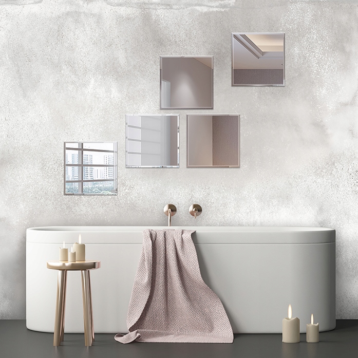 

płytki lustrzane 25cm x 25cm