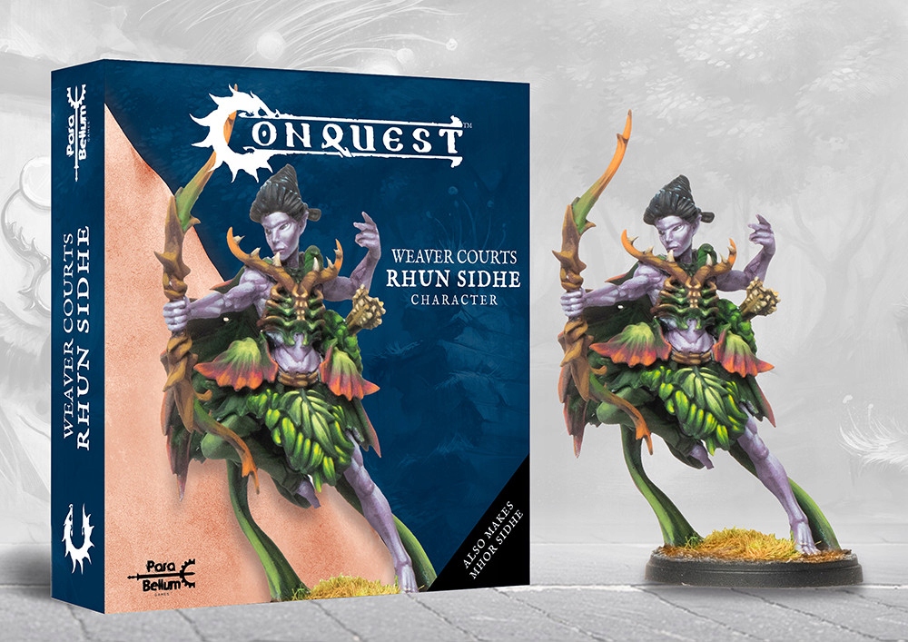 Conquest Rhun Sidhe Weaver Courts modele do sklejania