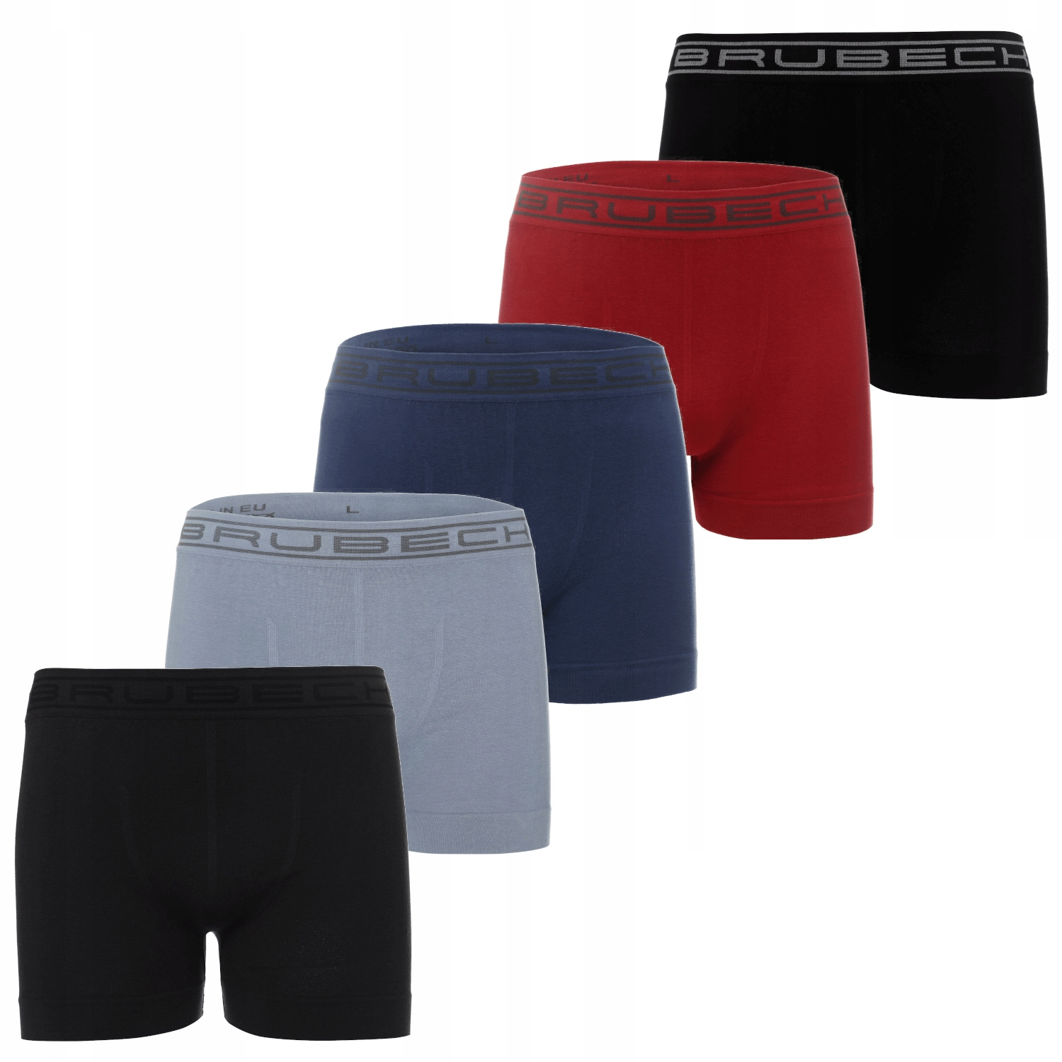 

Bezszwowe Bokserki Brubeck Cotton | 5-PACK | r. S