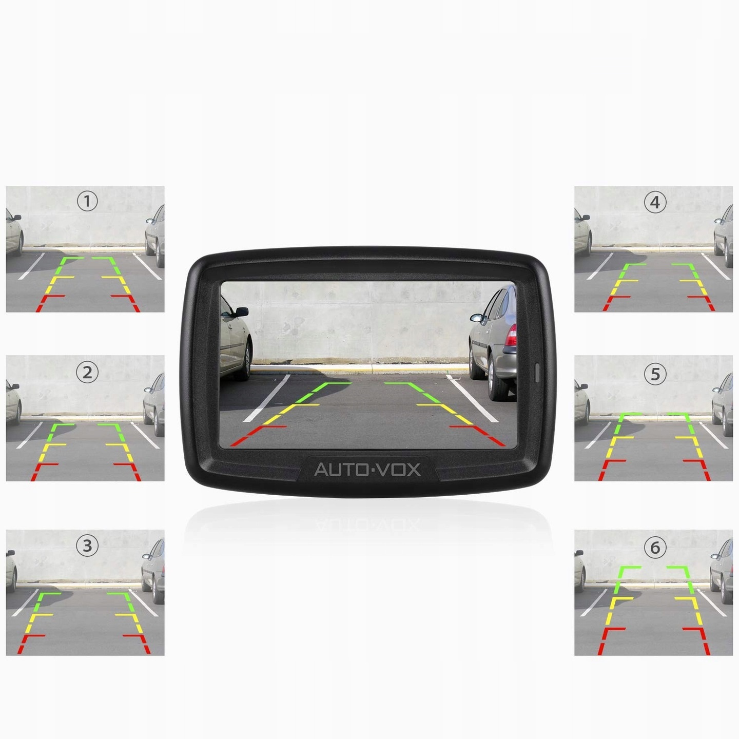 Monitor kamery cofania AUTO-VOX CS2 LCD 4,3 Marka Auto-Vox