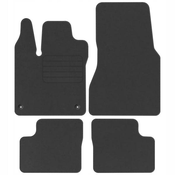 Smart Forfour II 2014 – velurové koberce Comfort Gr