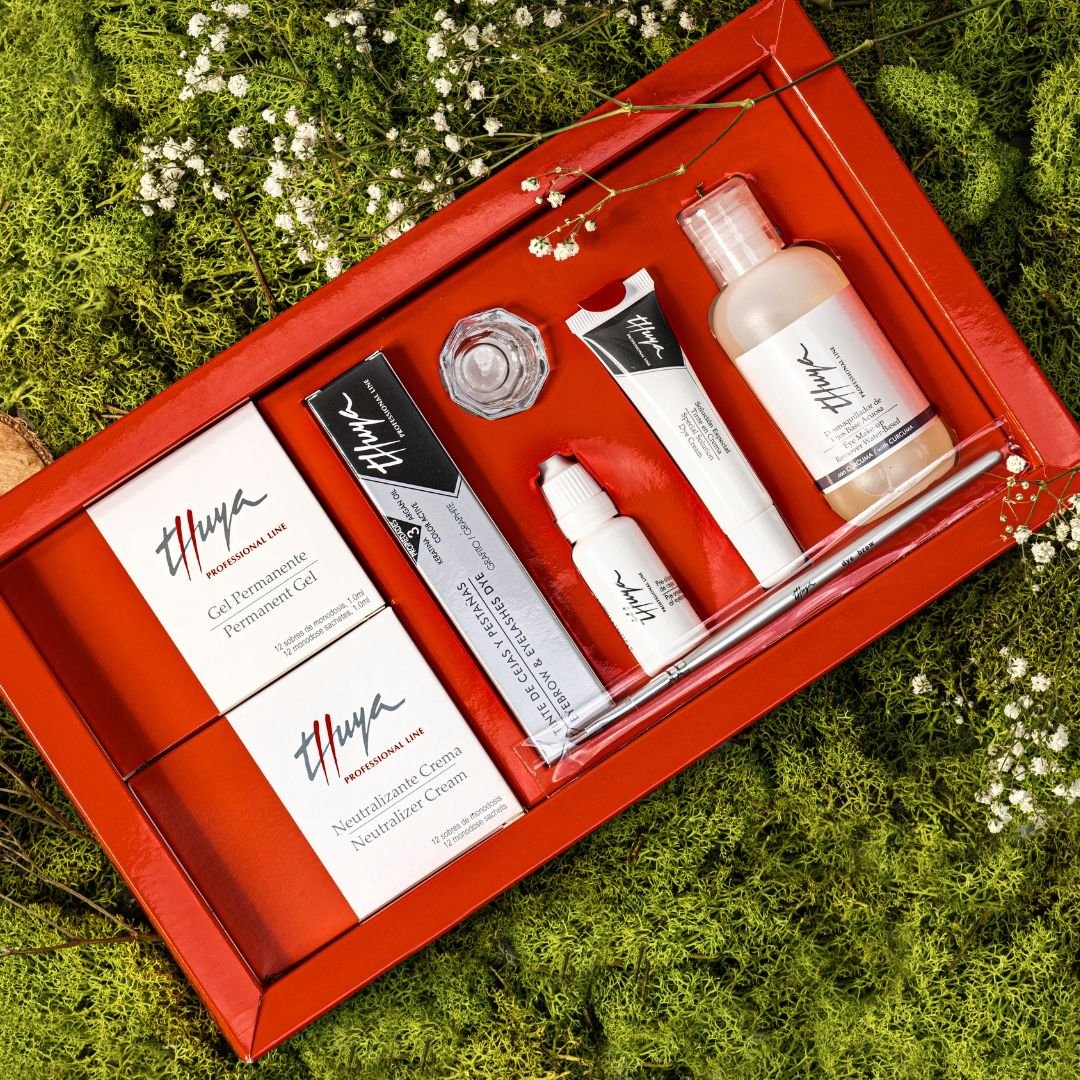 Thuya Zestaw do laminacji brwi i liftingu rzęs 8 elementów