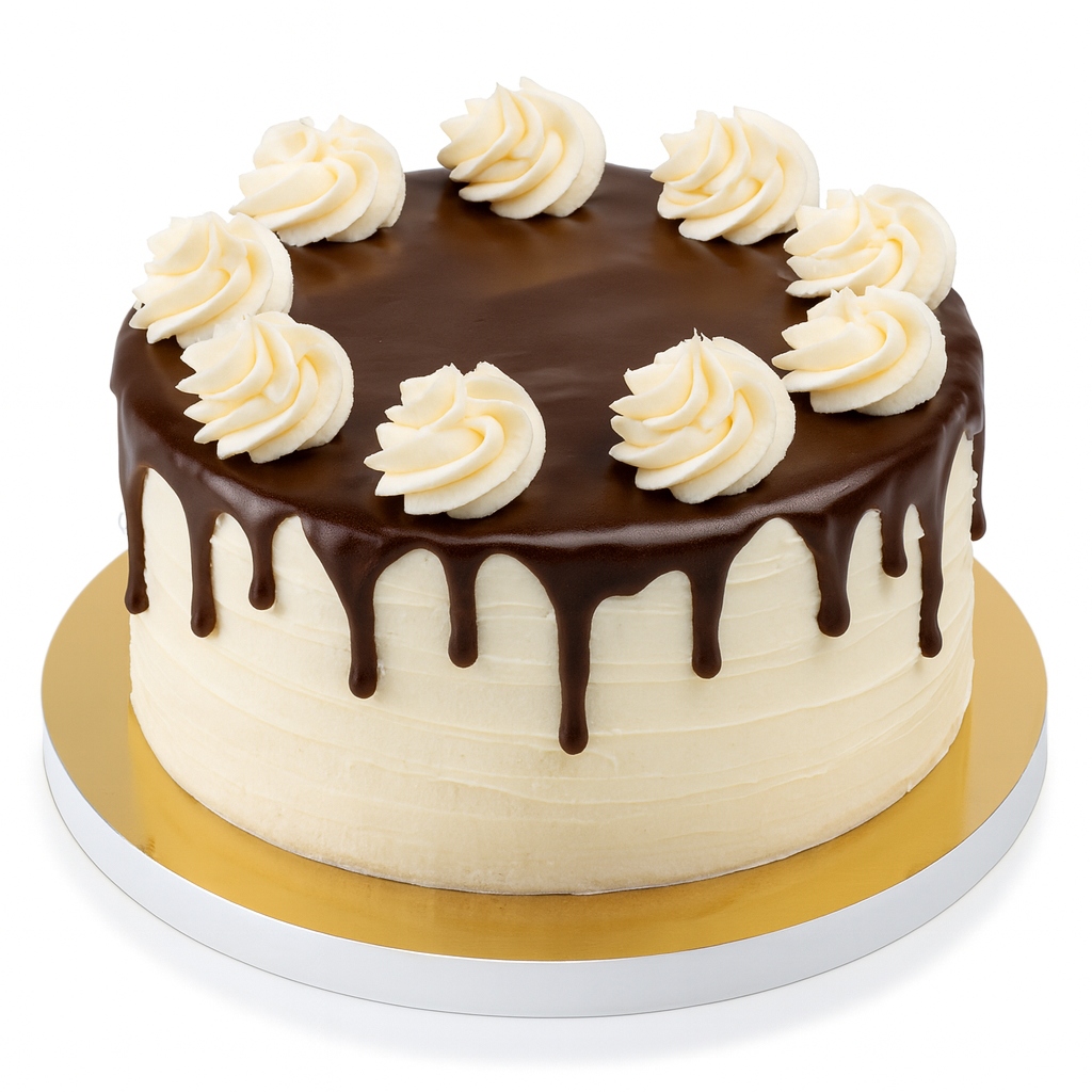 Podkład pod tort ciasto 24cm styrodur złoty Rubicello pakiet 10 sztuk mocny