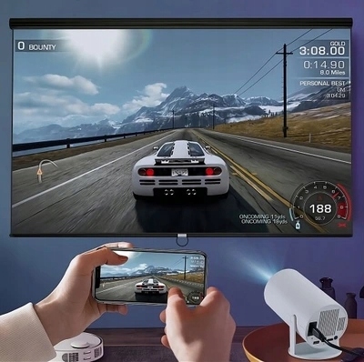 Projektor LED HY300 PRO biały Moc lampy 60 W