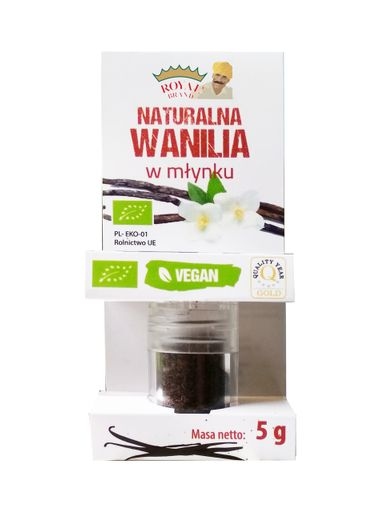 Levně Royal Brand vanilka v mlýnku na mletí Čerstvé dobré kočky