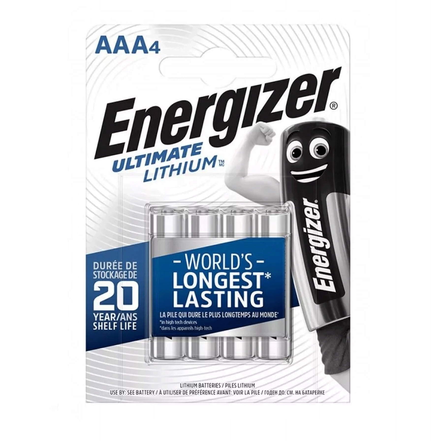 

Energizer Ultimate Lithium 4x Bateria R03 Aaa 1,5V