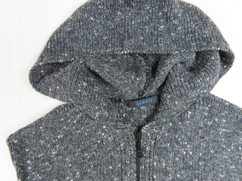 GEORGE__KAMIZELKA SWETROWA CIEPŁA KAPTUR__164 Rozmiar 164
