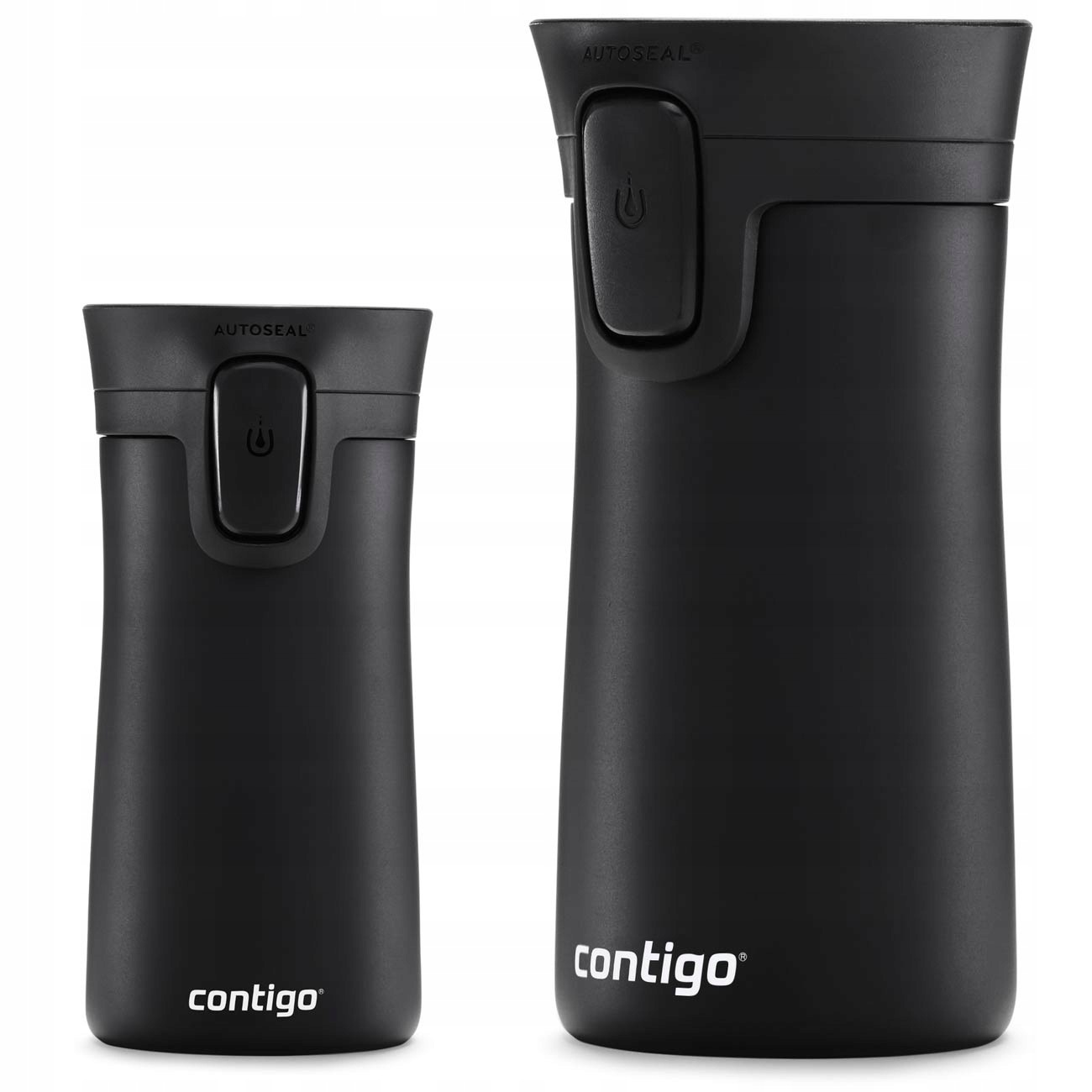 Termohrnek Contigo Pinnacle 300 ml na Kávu Čaj Černý Matný