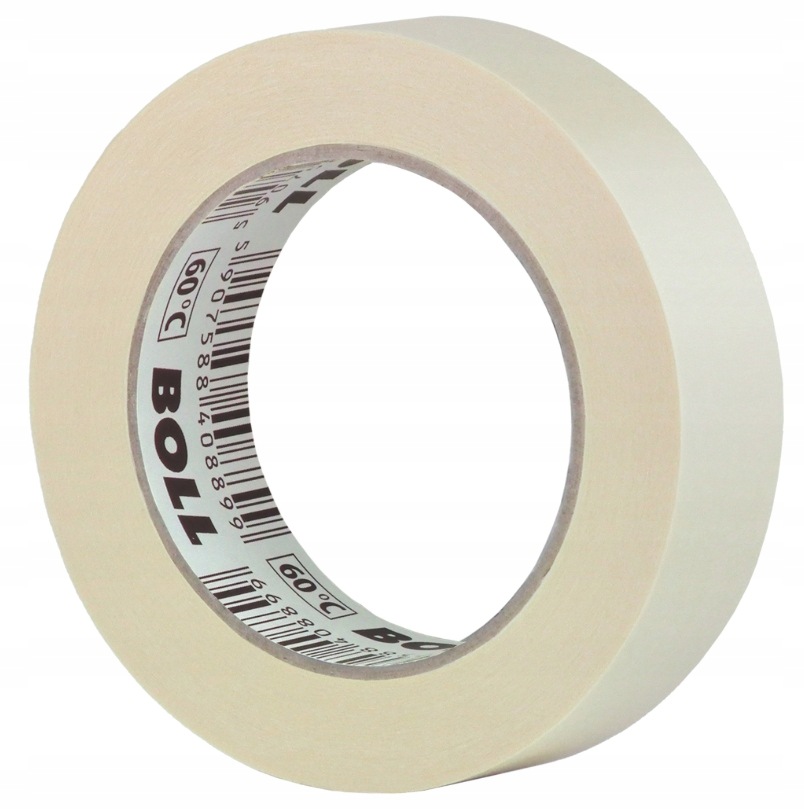 Taśma Lakiernicza Maskująca Papierowa Malarska 30MM 50M 60C 0040053 Boll