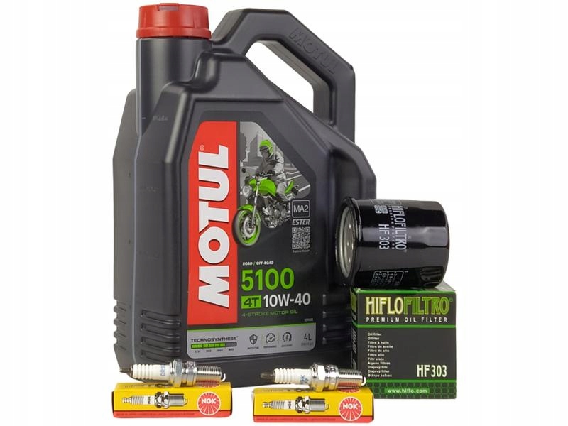 

Olej Filtr Świece Kawasaki Er 500 ER-5 Er 5 96-06