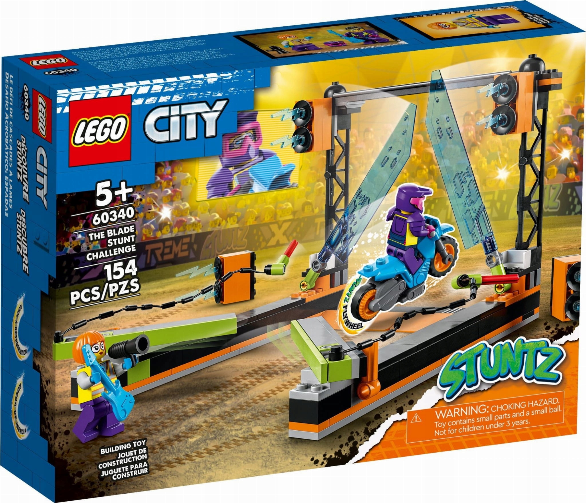 

Lego 60340 City Wyzwanie kaskaderskie: ostrze