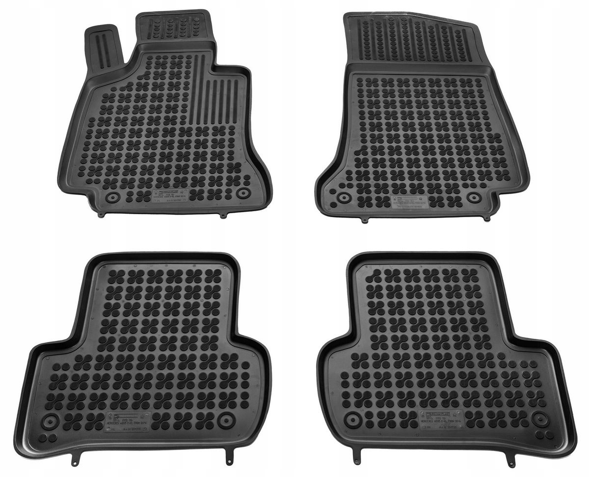 Gumové autokoberce Mercedes C-Class, W205, 2014-21
