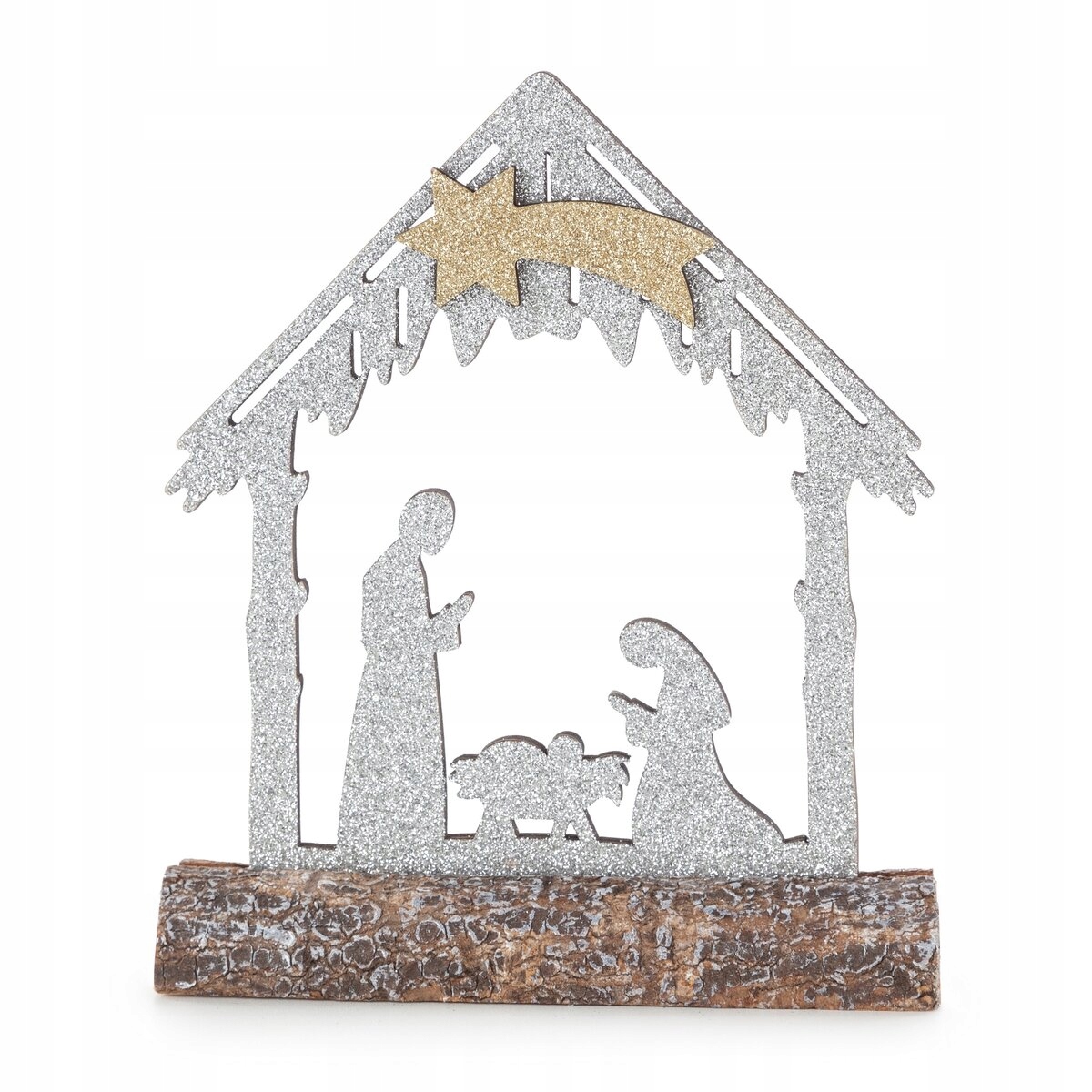 STAJENKA FIGURKA NA ŚWIĘTA 17 CM OZDOBA ŚWIĄTECZNA