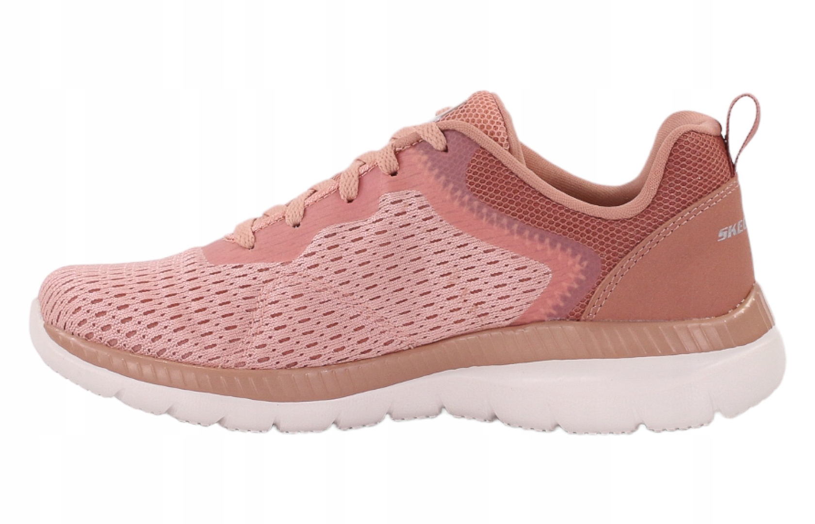 Buty damskie Skechers BOUNTIFUL-QUICK 12607-ROS Wysokość niskie