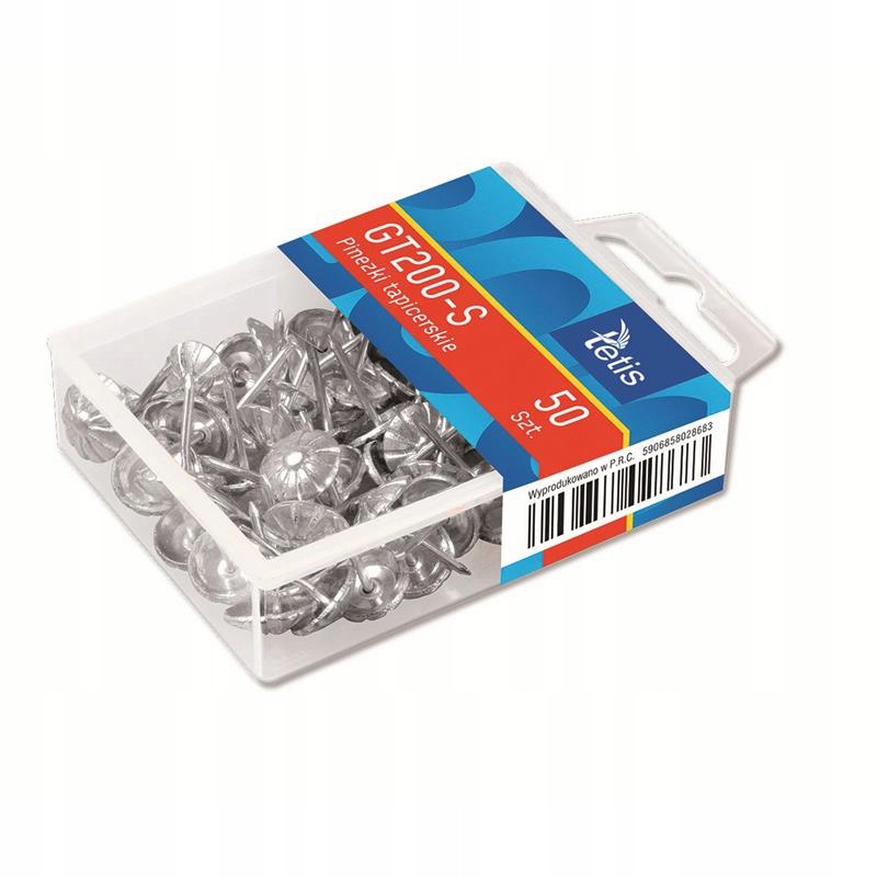 

Pinezki Tetis tapicerskie op.50 sztuk GT200-S