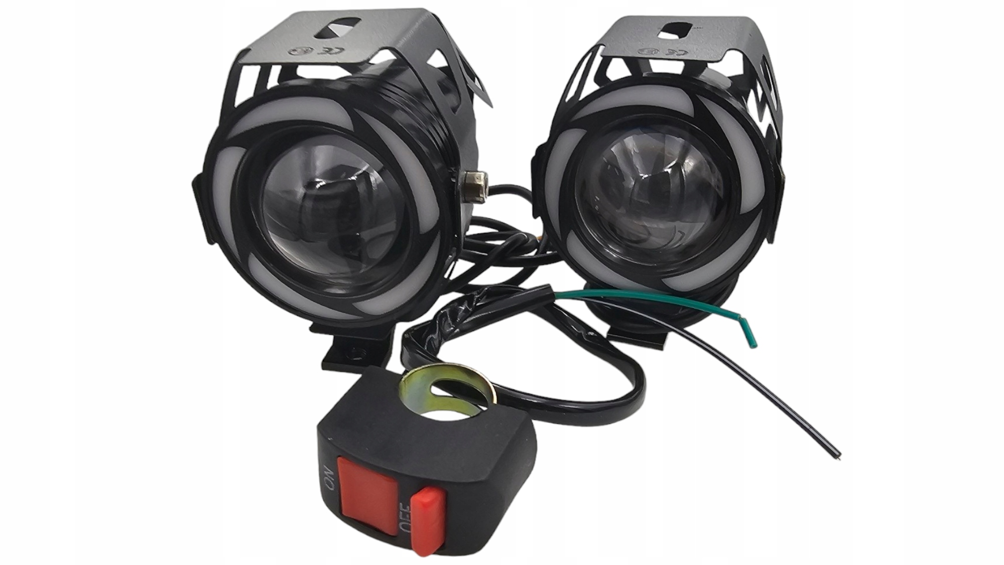 HALOGEN MOTOCYKLOWY LAMPA REFLEKTOR STROBOSKOP Motocyklowe Quad Multikolor Jakość części (zgodnie z GVO) Z - zamiennik