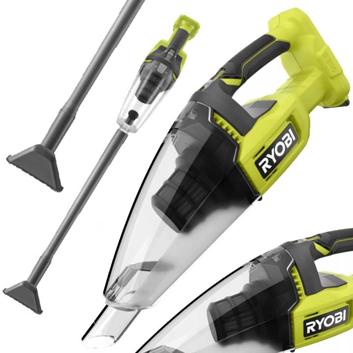 Ryobi Odkurzacz akumulatorowy RHV18F-0 Ręczny 18V One+ Końcóka Do Podłóg