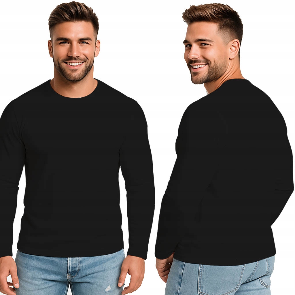 Pánská Tričko S Dlouhým Rukávem Longsleeve Premium, Přiléhavá, Velikost XL