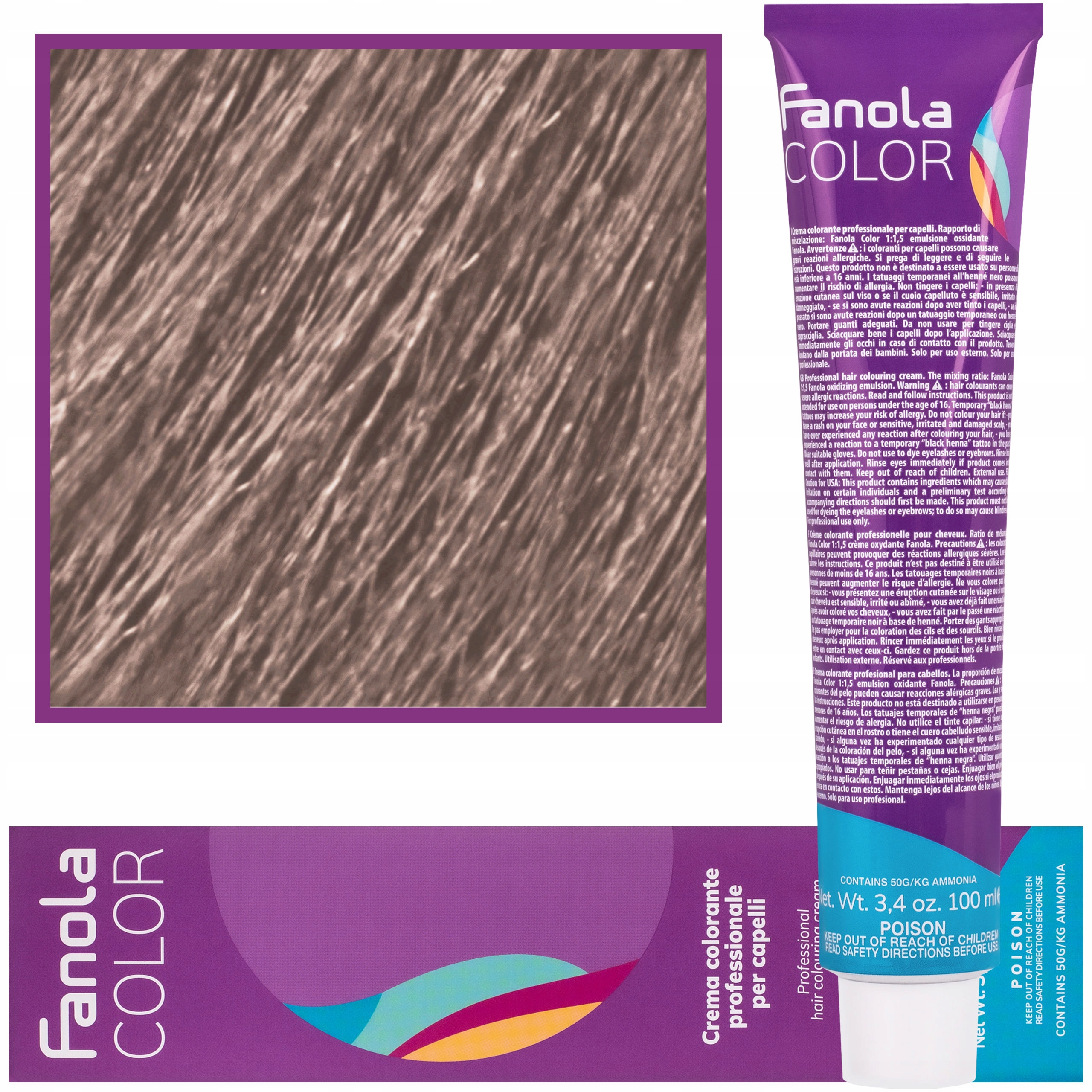 

Farba do włosów Fanola 100ml kolor 9,11
