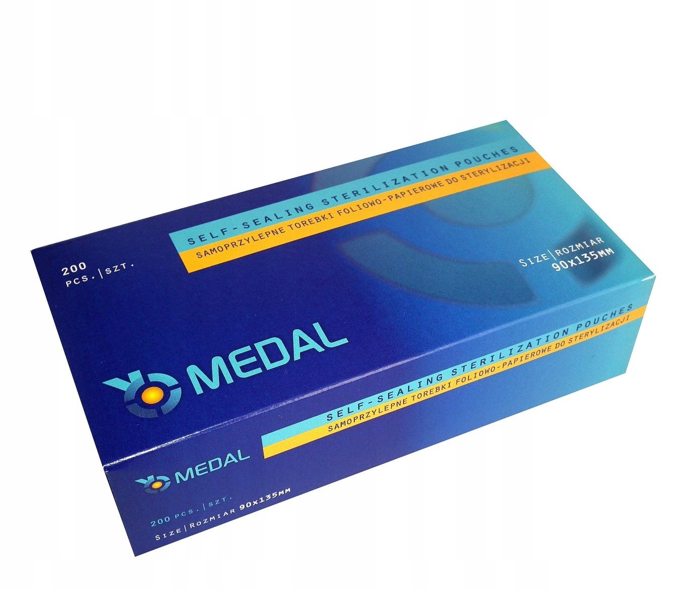 

Torebki Do Sterylizacji Medal 90X135MM 200 Szt.
