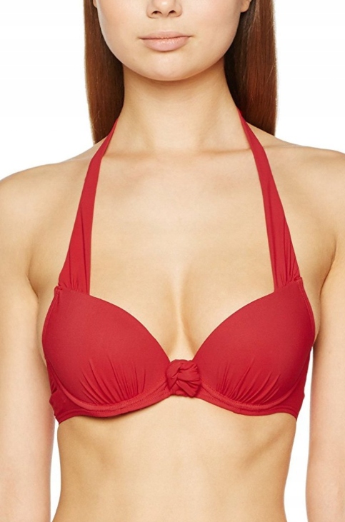 Aubade Dámská Červená Bikinová Horní Část S Vázáním 75A J5A