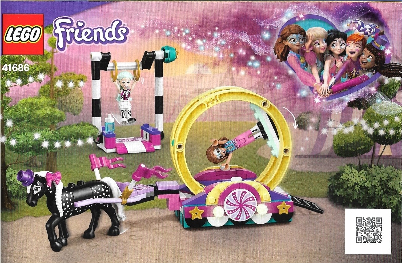 Návod Lego Friends 41686 Magická akrobacie